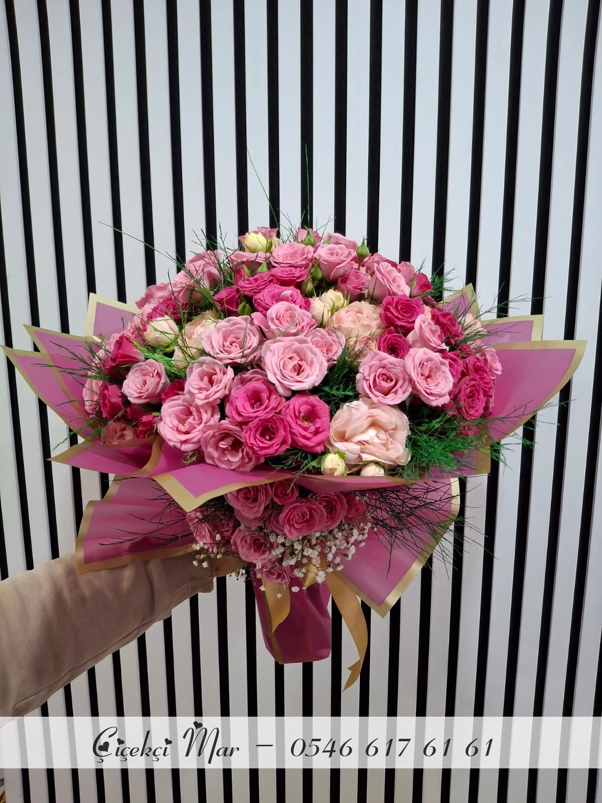 Büyük Boy Çardak Gül Buketi