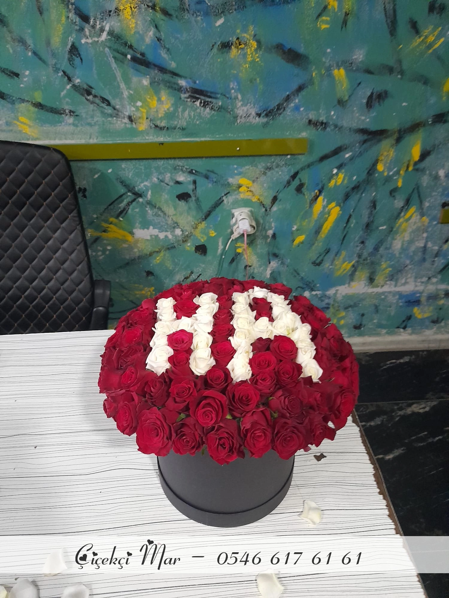 Büyük Boy Kutuda Gül