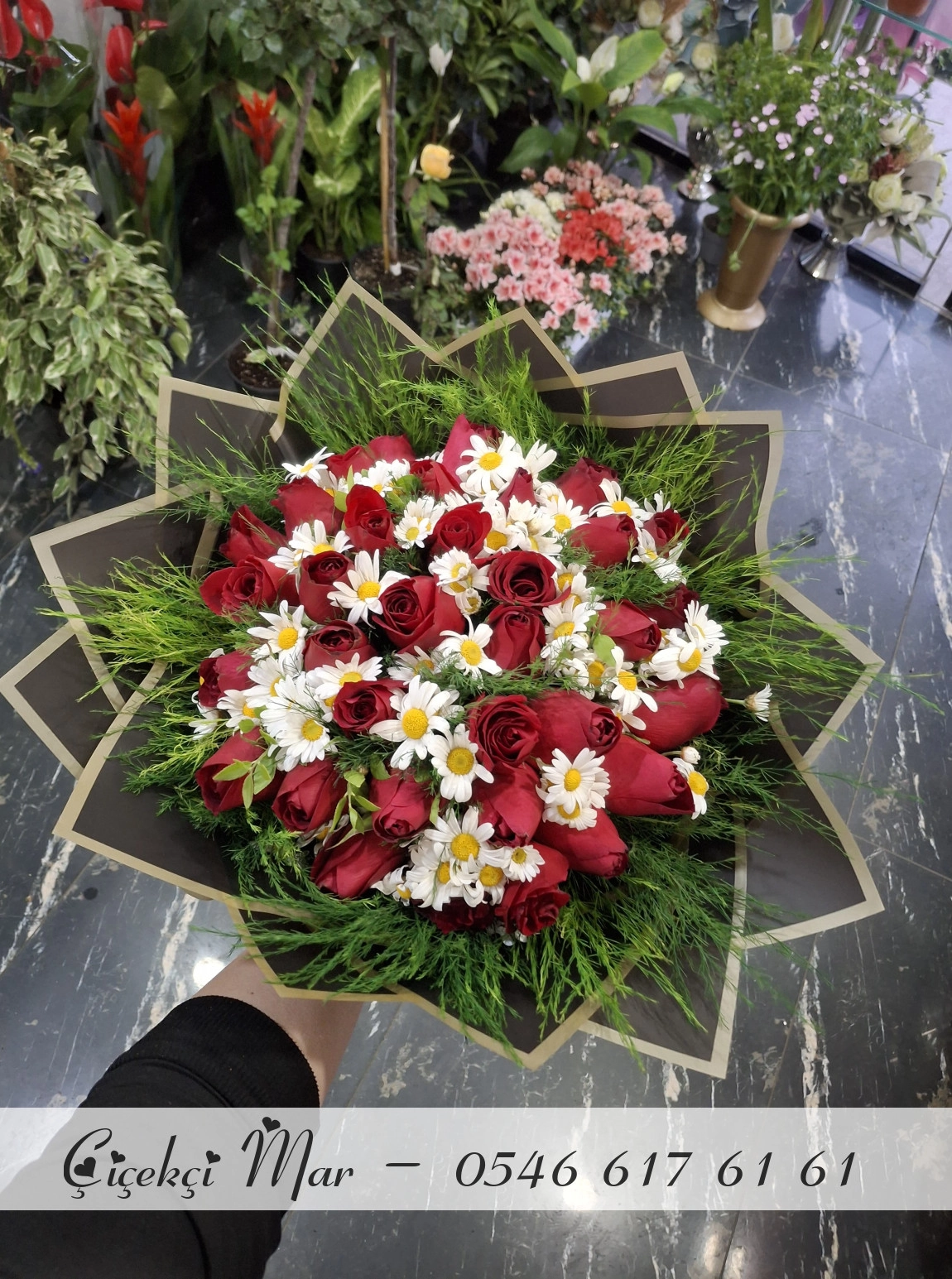 Çiçekli birgün 