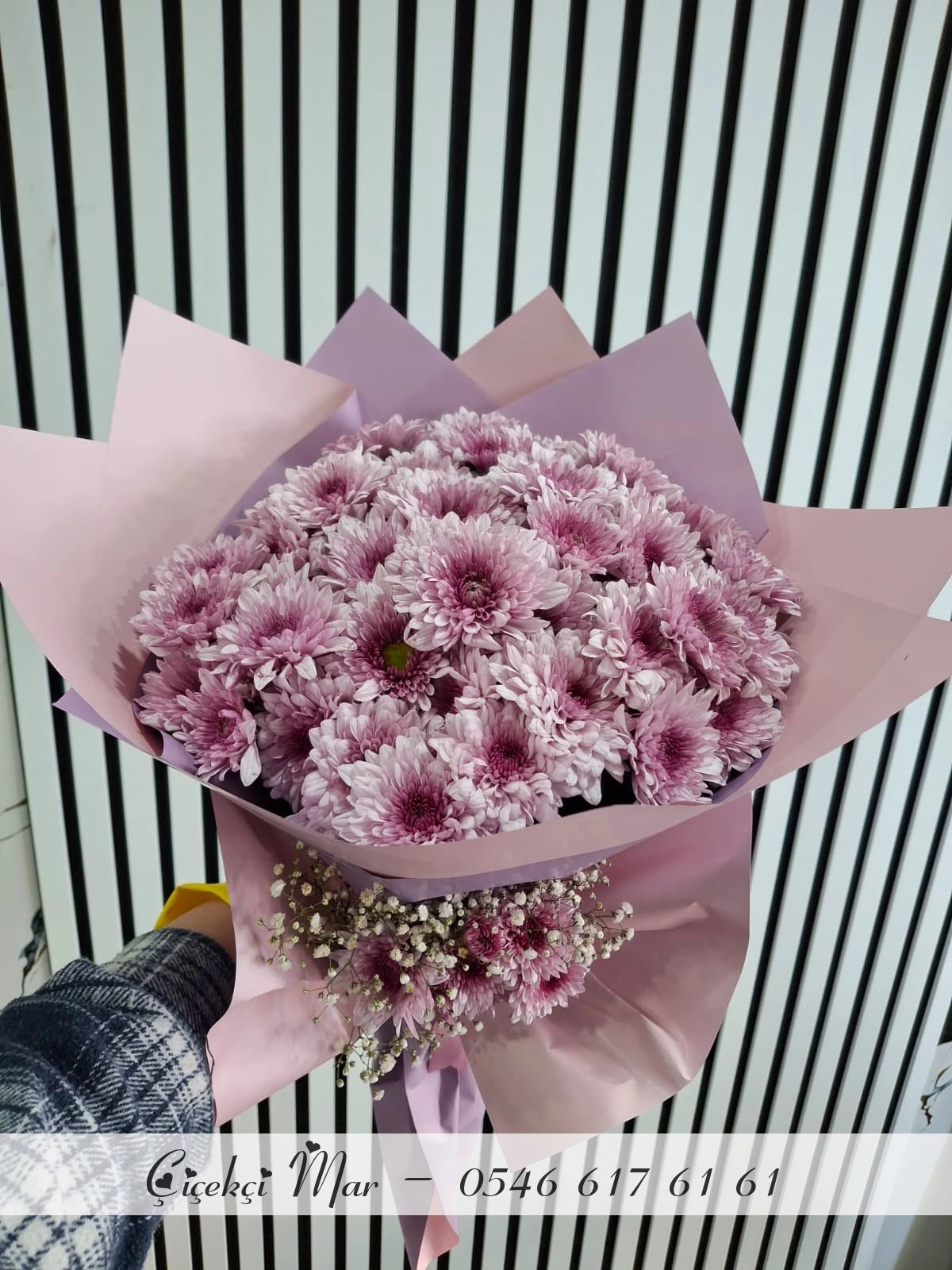 Pembe Kasımpatı Buketi