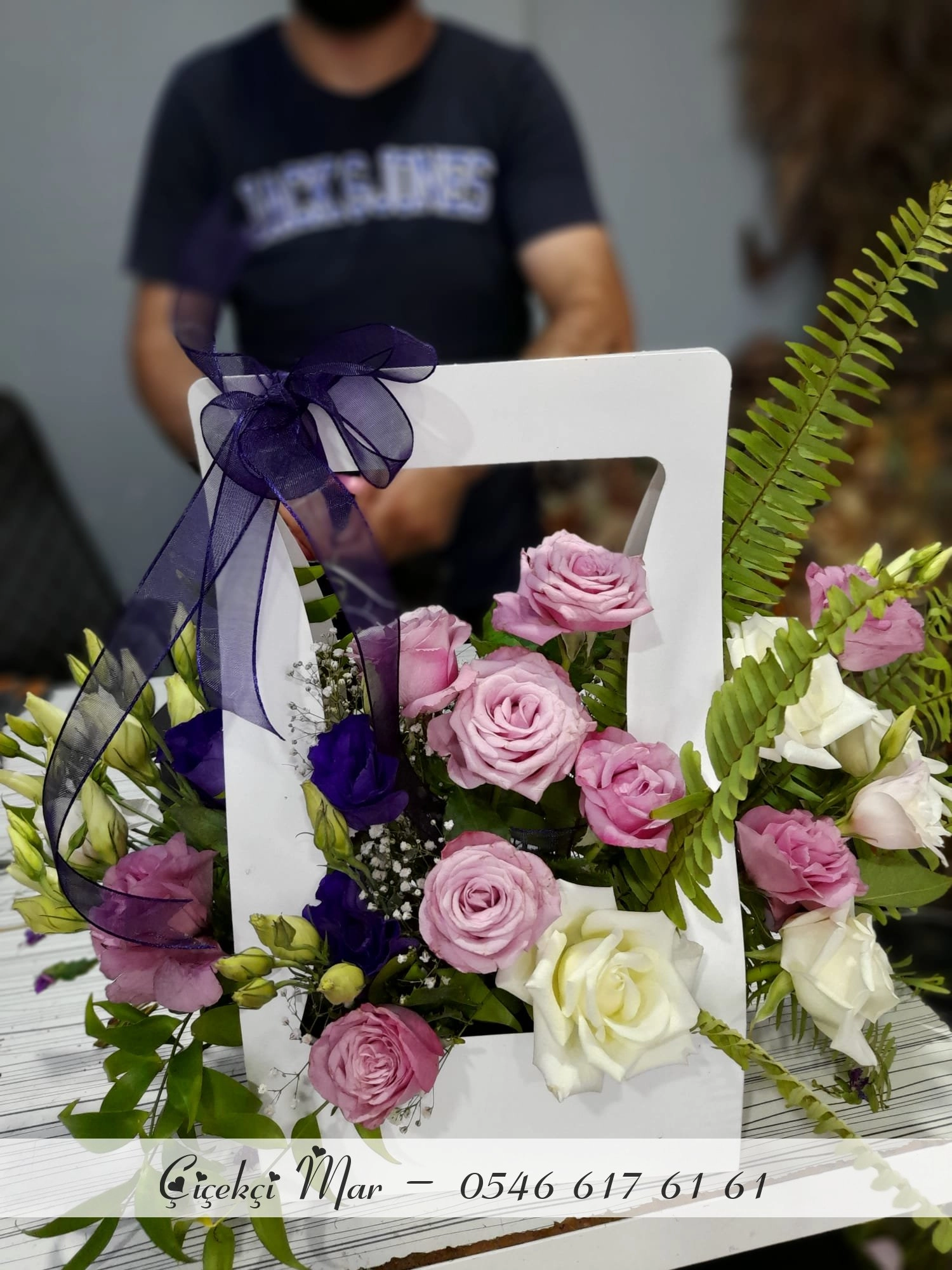 Premium Çantada Çiçek