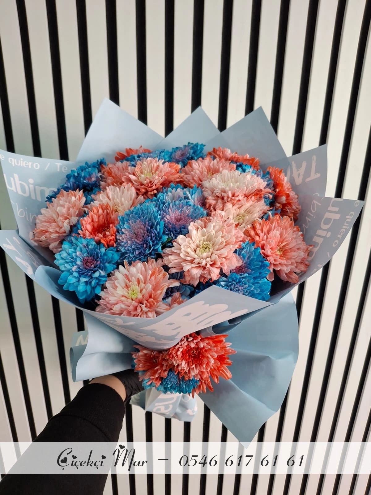 Renkli Kasımpatı Buketi