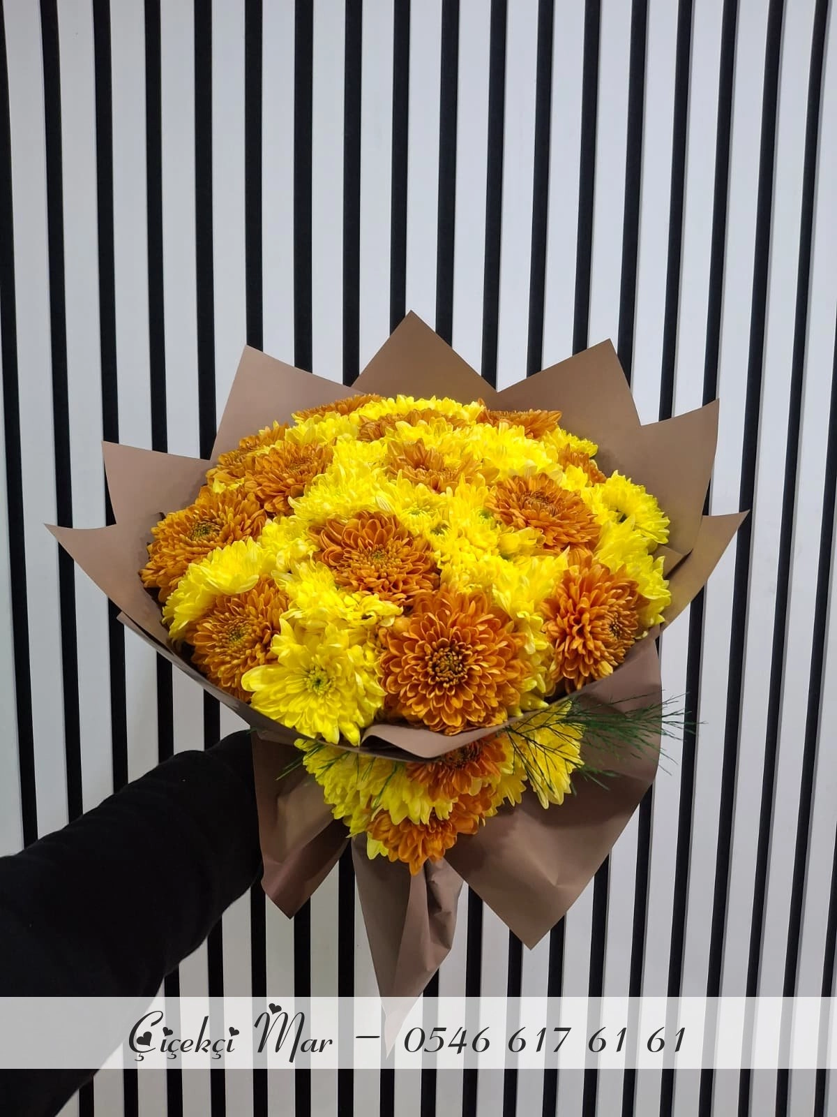 Sarı Kasımpatı Buketi