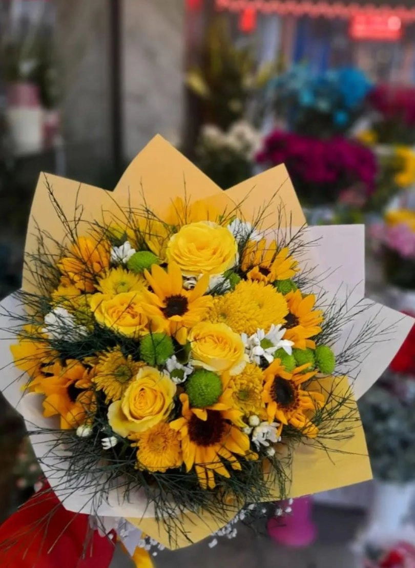 Ayçiçeği Buketi