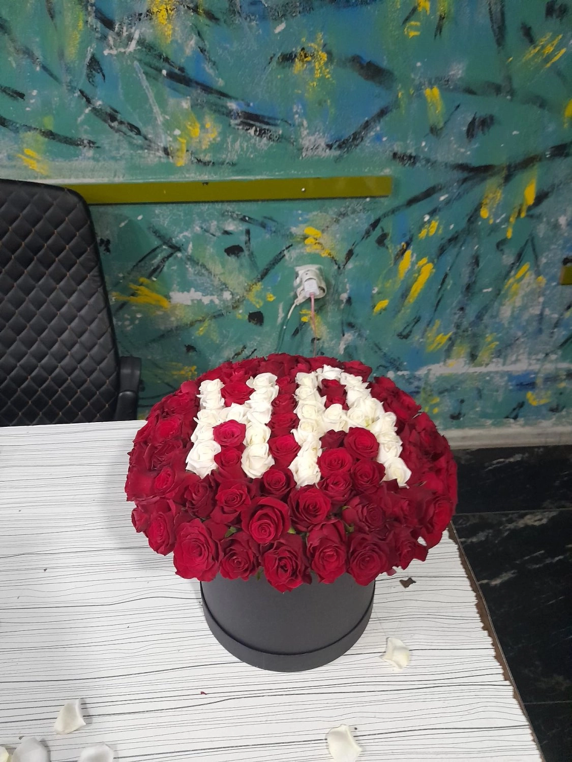 Büyük Boy Kutuda Gül