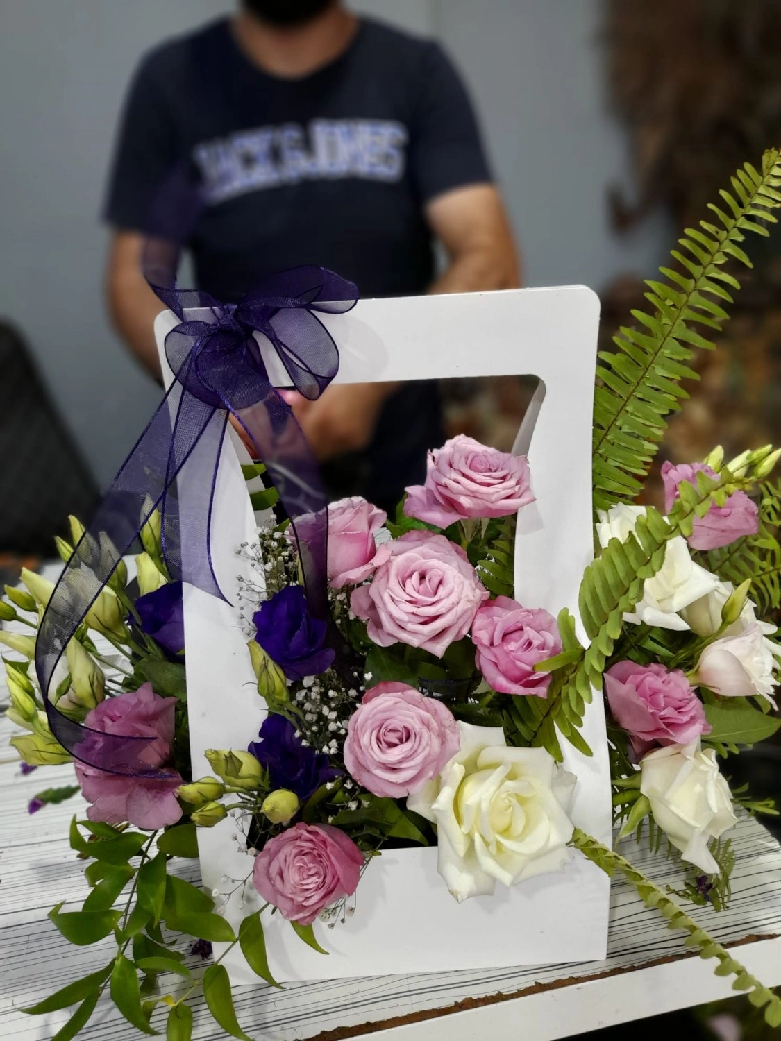 Premium Çantada Çiçek