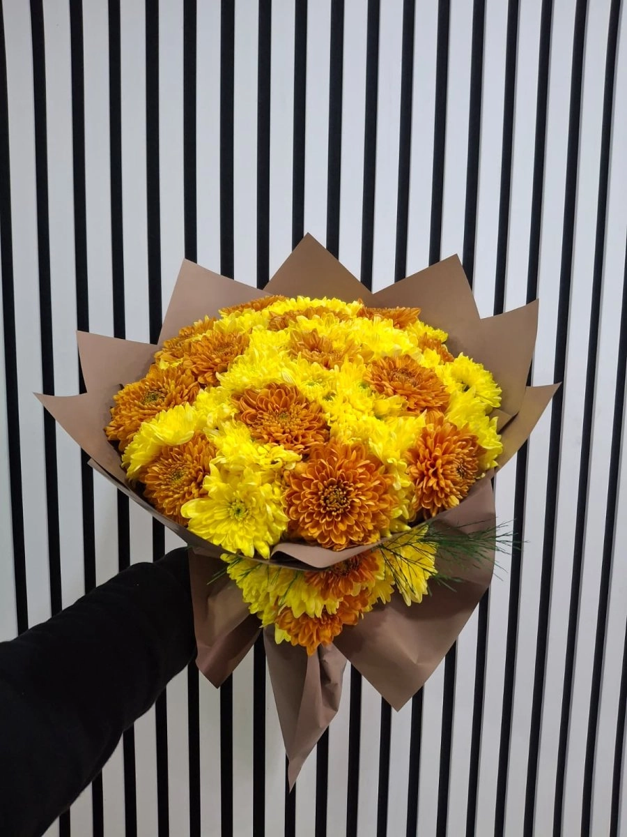 Sarı Kasımpatı Buketi