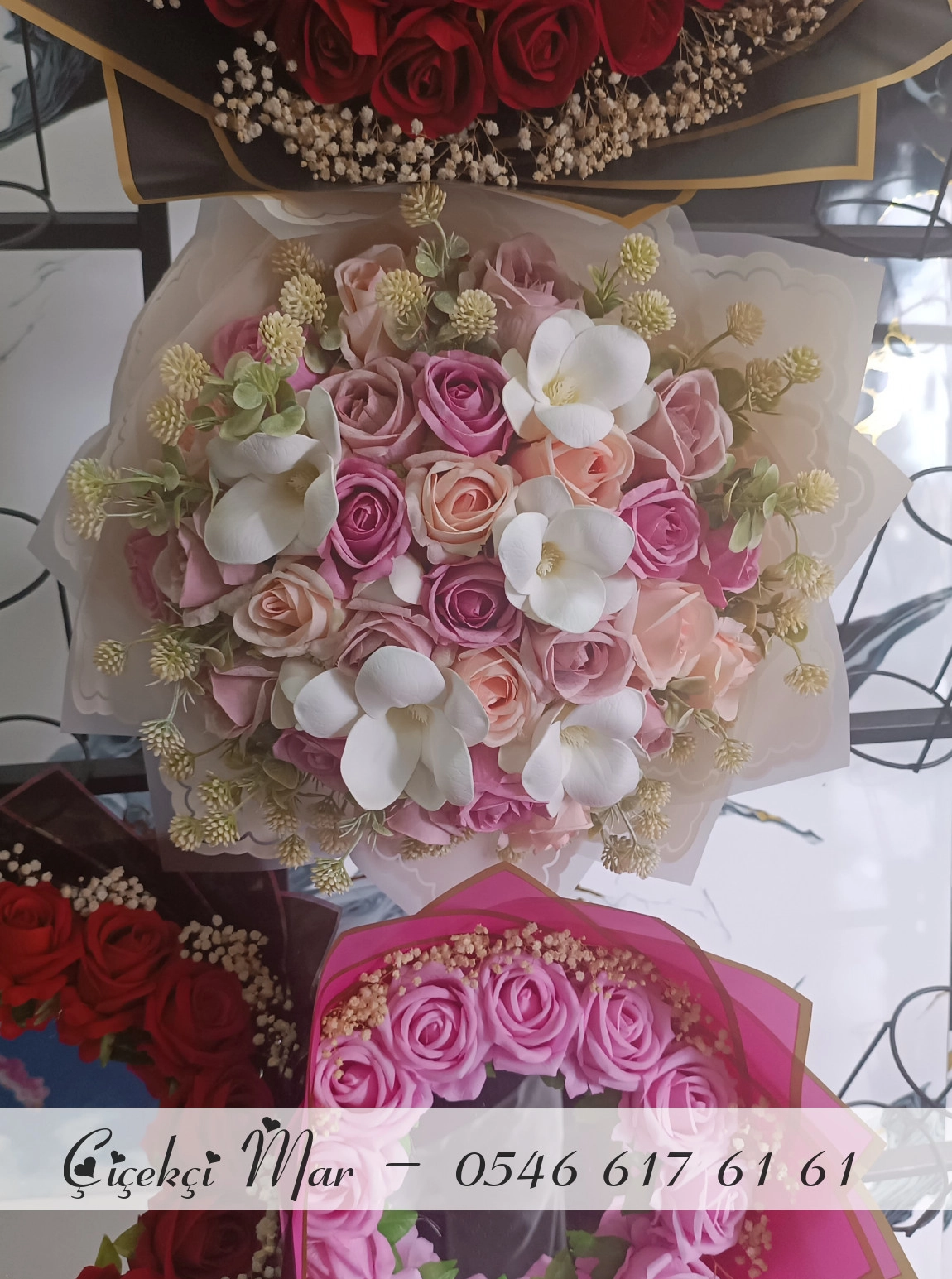Yapay Gül Ve Manolya